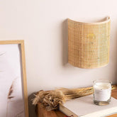 Wooden Wall Lights for Wabi Sabi Bedroom